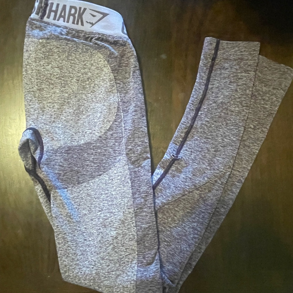 Gymshark Brown and Cream Leggings